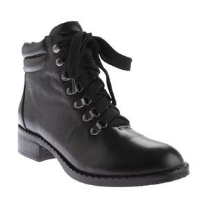 Gentle Souls Brooklyn Leather Combat Boots